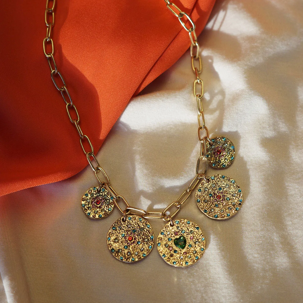2018-1201 Vibrance Charms Necklace