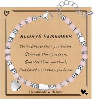 2025 Graduation Gifts for Her/Girls/Women Graduation Bracelet Tiny Gemstone Compass Bracelet as 5th Grade 8th Grade High School College Master Degree Class of 2025 Graduation Gifts