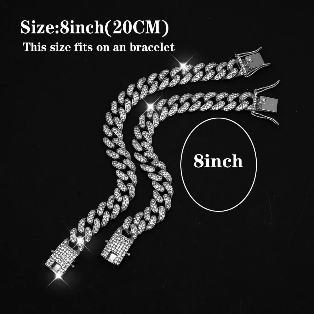 3PCS Gold Silver Ankle Bracelets for Women Clustered Tennis Anklets Bracelet Layered Link Anklet Set Bling Rhinestone Fashion Jewelry for Women Set