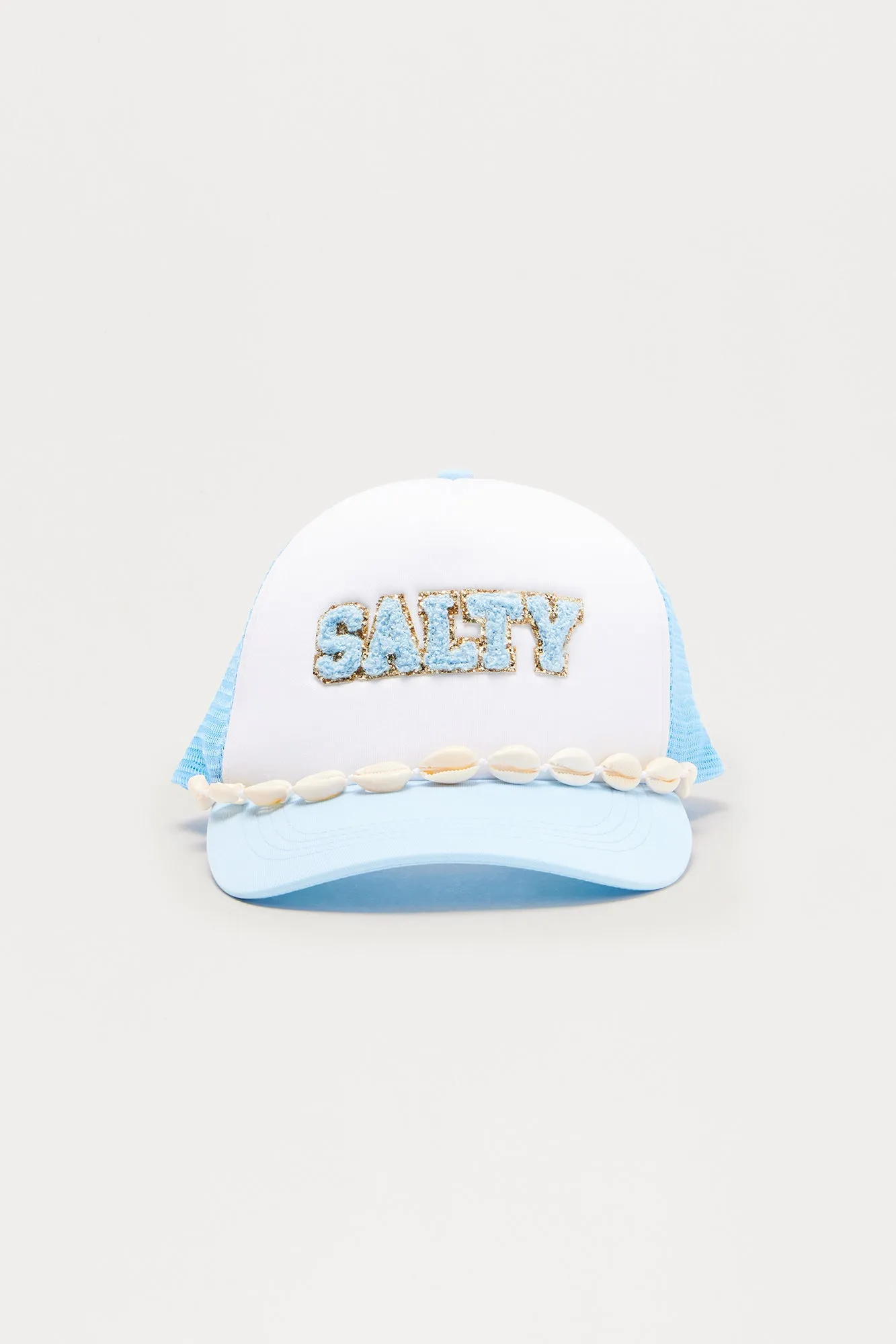 A Bit Salty Trucker Hat - Blue/combo