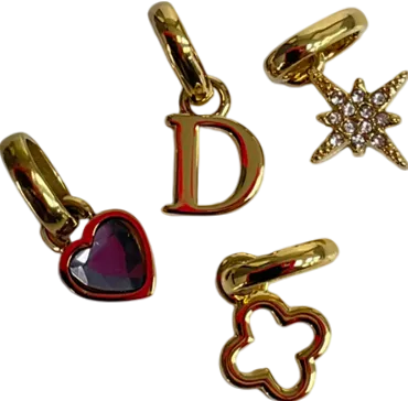 Abbott Lyon Metallic Four Necklace/bracelet Pendants One Size