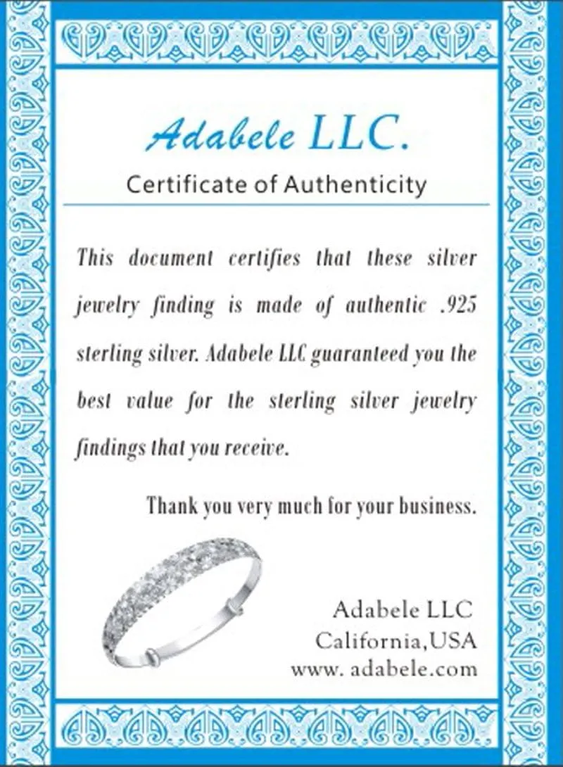 Adabele Authentic Sterling Silver Half Round C Hoop Huggie Earrings 10mm 15mm 20mm 3mm Circle Dot Hypoallergenic Nickel Free Jewelry Women Birthday Gift