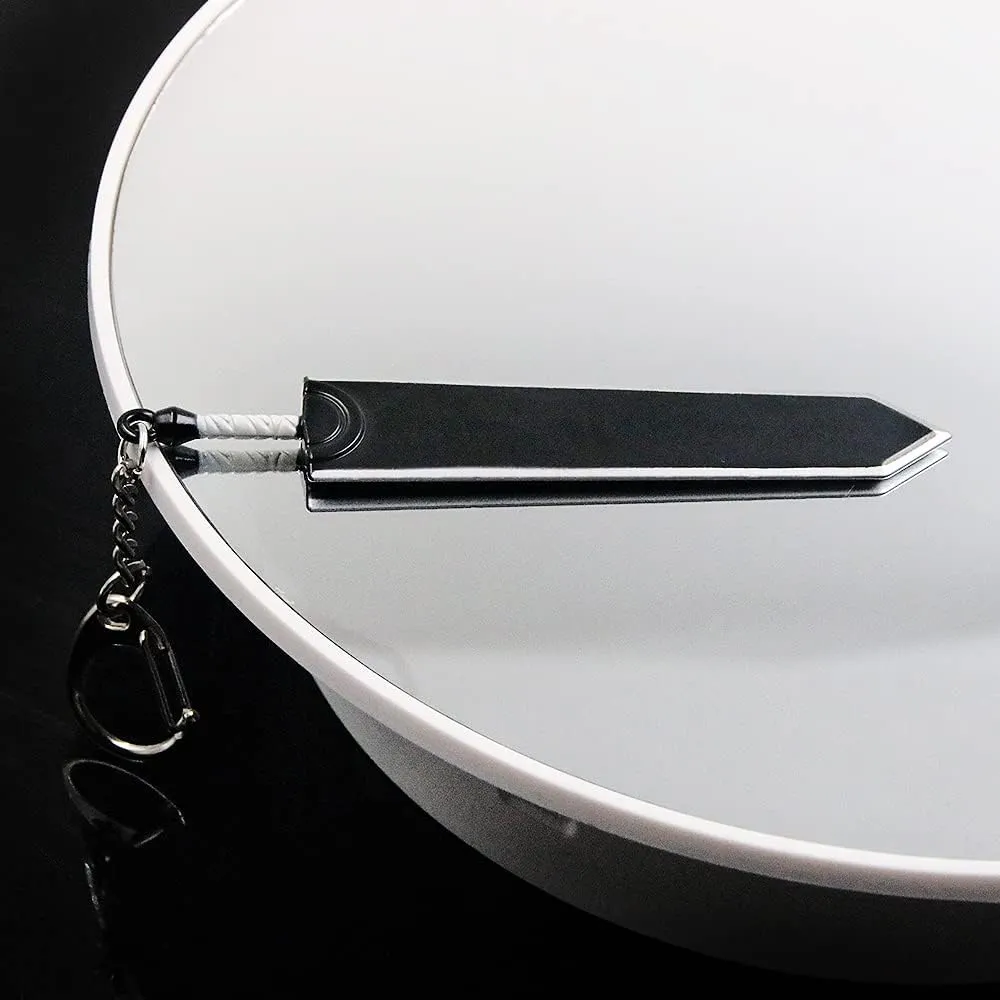 Berserker Guts Sword Necklace Keychain - Berzerk Behelit Chains - Gift for Women Men and Fans