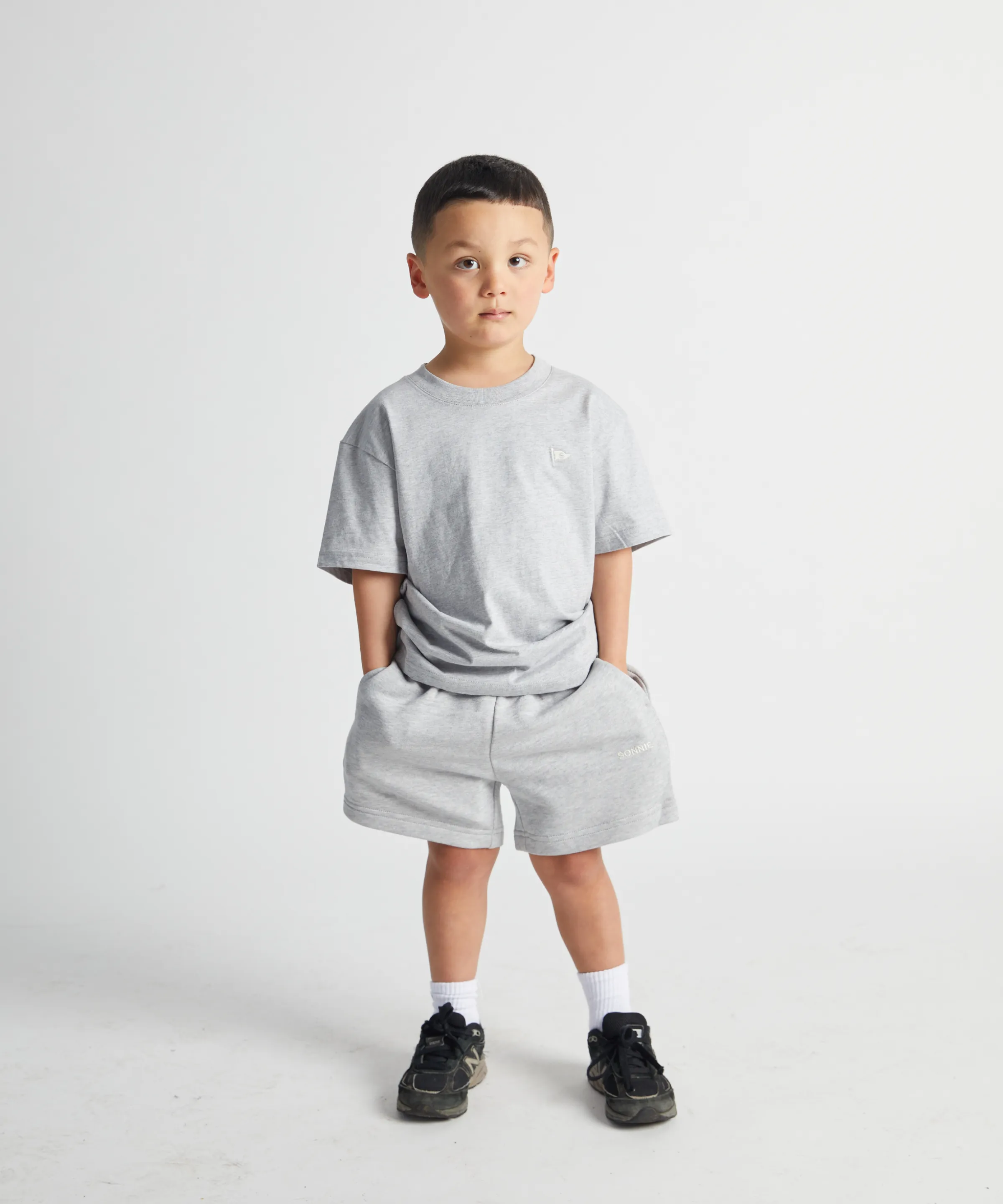Bobby Tee - Grey Marle