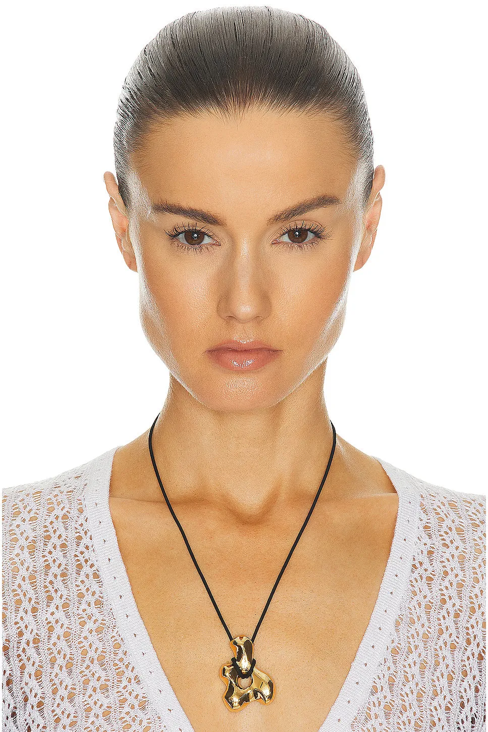 Bodmer Pendant Necklace in Gold Vermeil