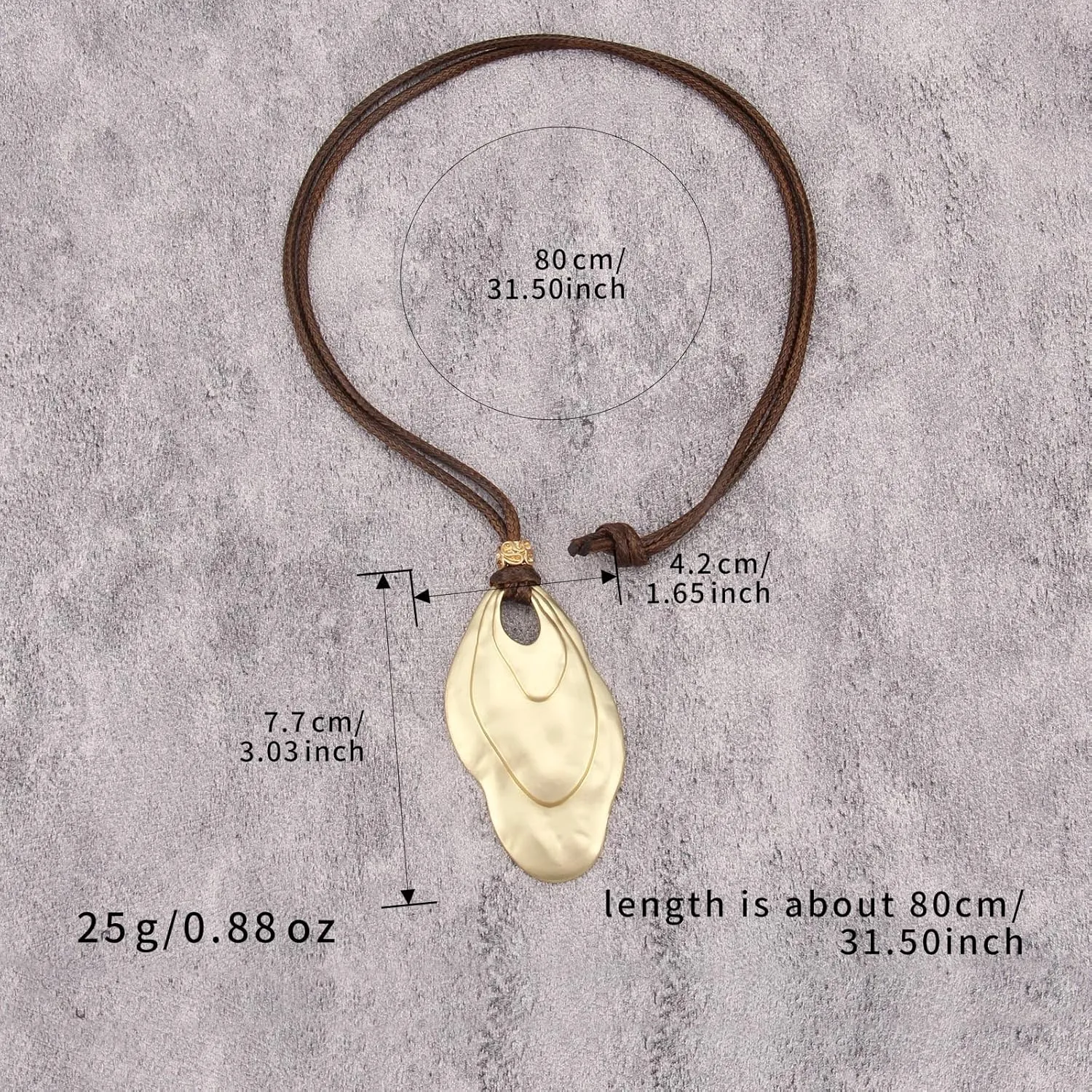 Boho Necklaces for Women Chunky Circle Necklace Layered Boho Circle Leather Choker Necklace Long Vintage Necklaces Bohemian Jewlery Gifts
