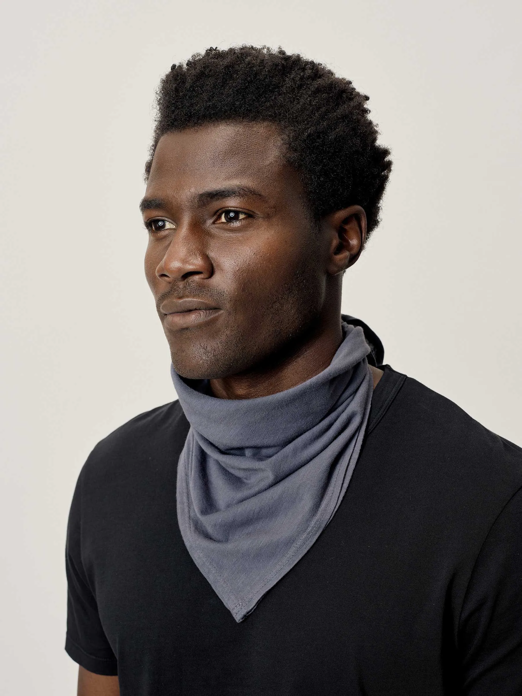 Carbon Slub Knit Bandana 2-Pack