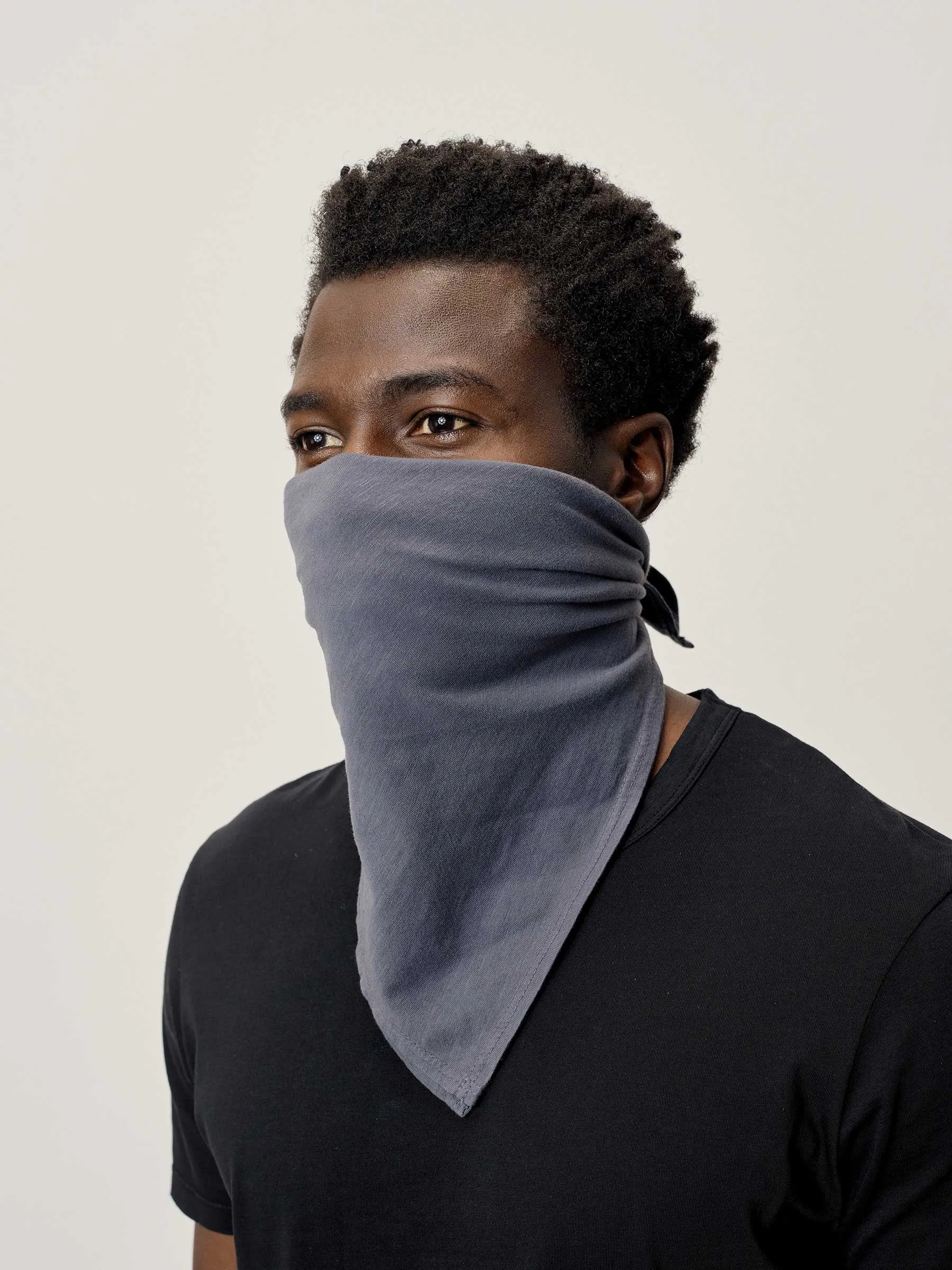 Carbon Slub Knit Bandana 2-Pack