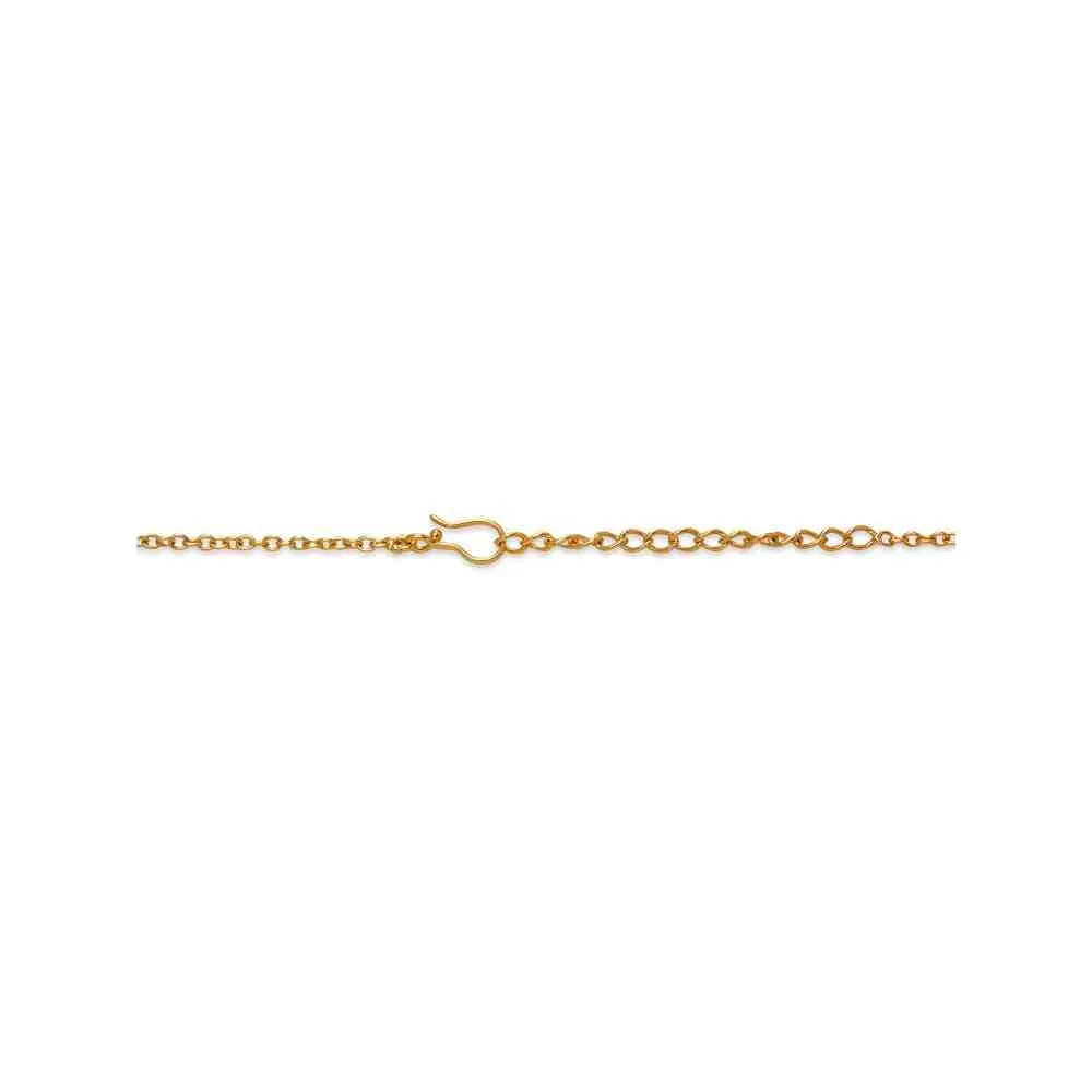 Dhwani Bansal Adjustable Gold And Pastel Green Enamel Adjustable Terra Choker Necklace