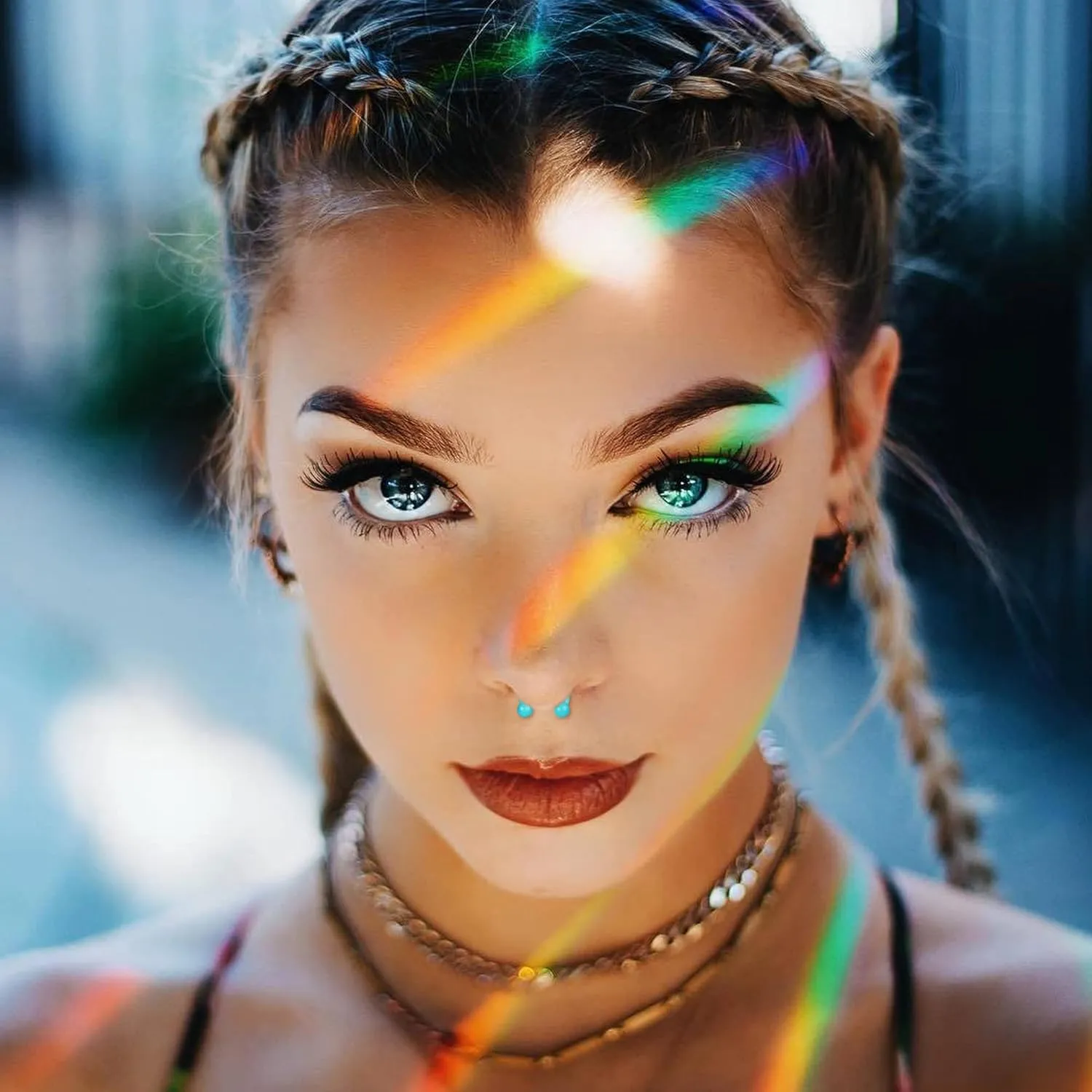 Drperfect 30Pcs Septum Retainer 16G Colorful Clear Bioflex Horseshoe U-Shaped Septum Rings Retainers Flexible Plastic Nose Rings Hoop Lip Eyebrow Cartilage Earrings Ring Piercing Retainer for Women Men