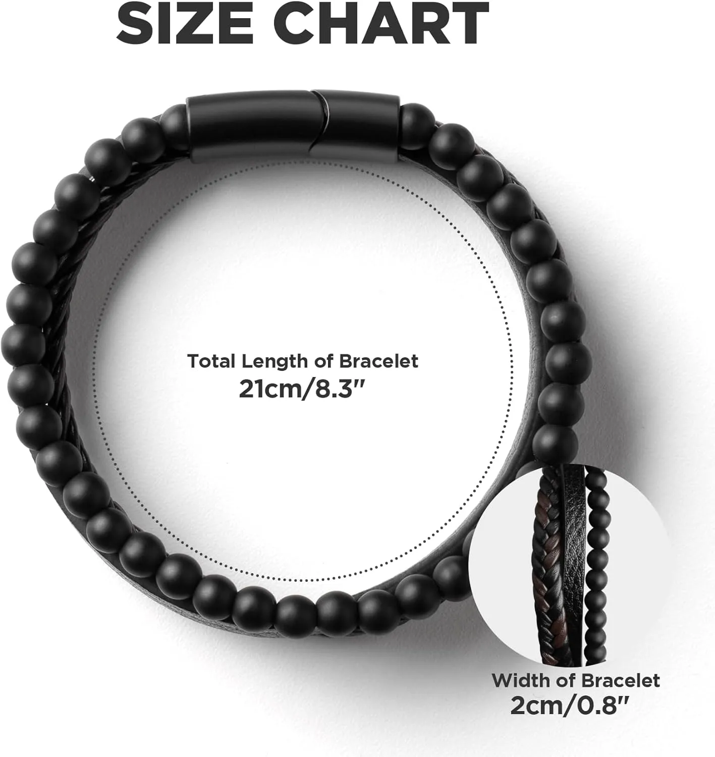 DUGRAFT Bracelets for Men Wrist Bracelet Gift for Men