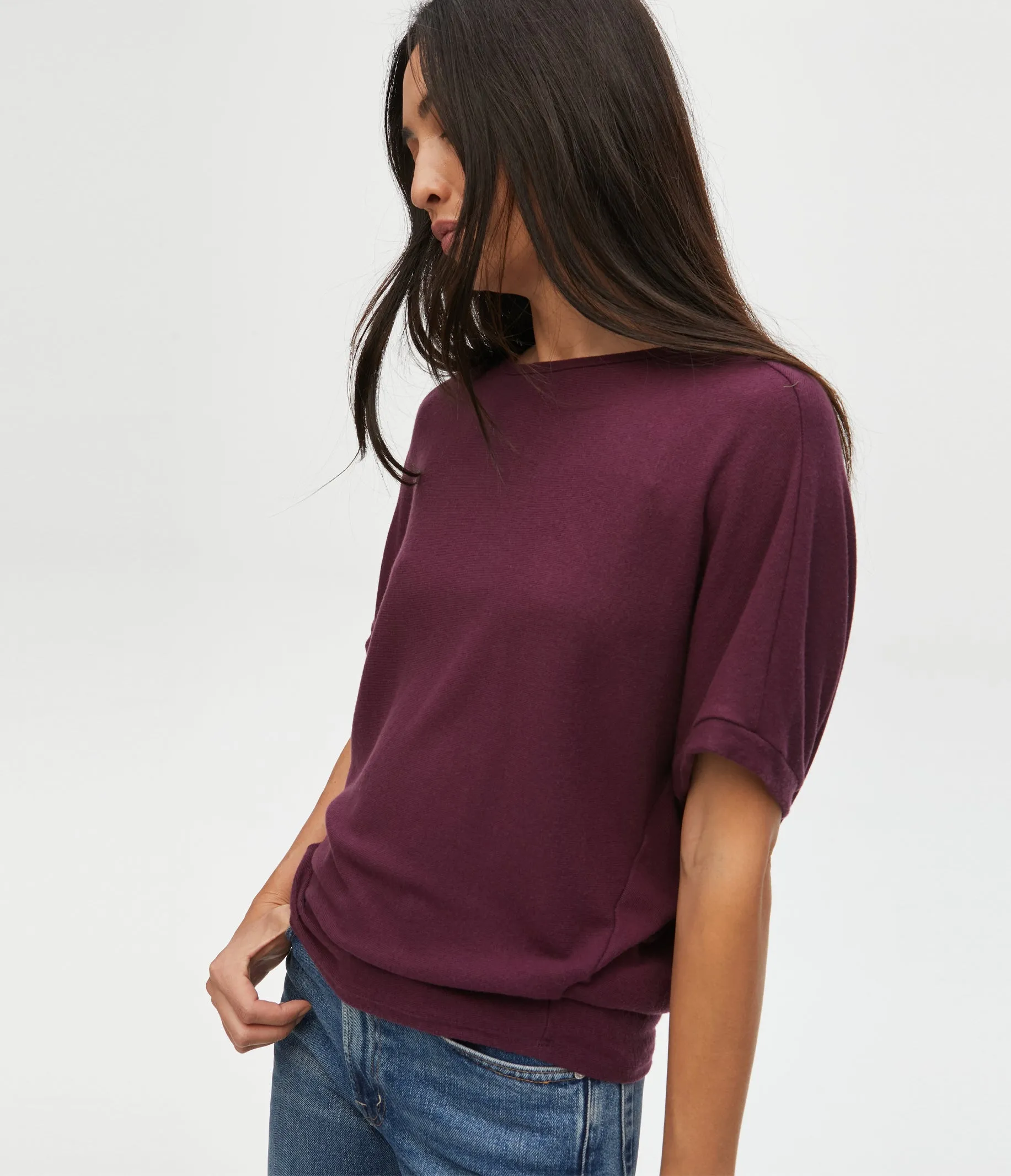 Ellie Elbow Sleeve Top