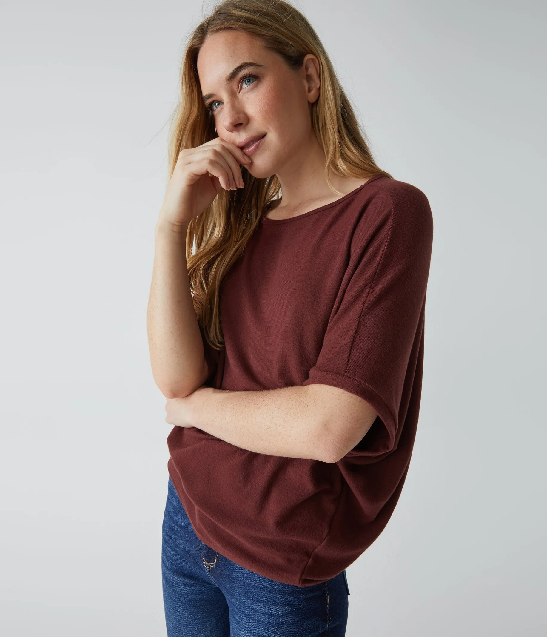 Ellie Elbow Sleeve Top