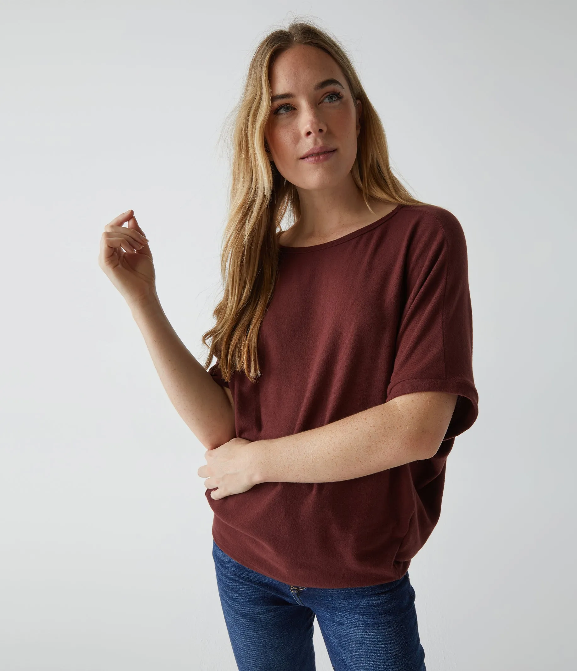 Ellie Elbow Sleeve Top