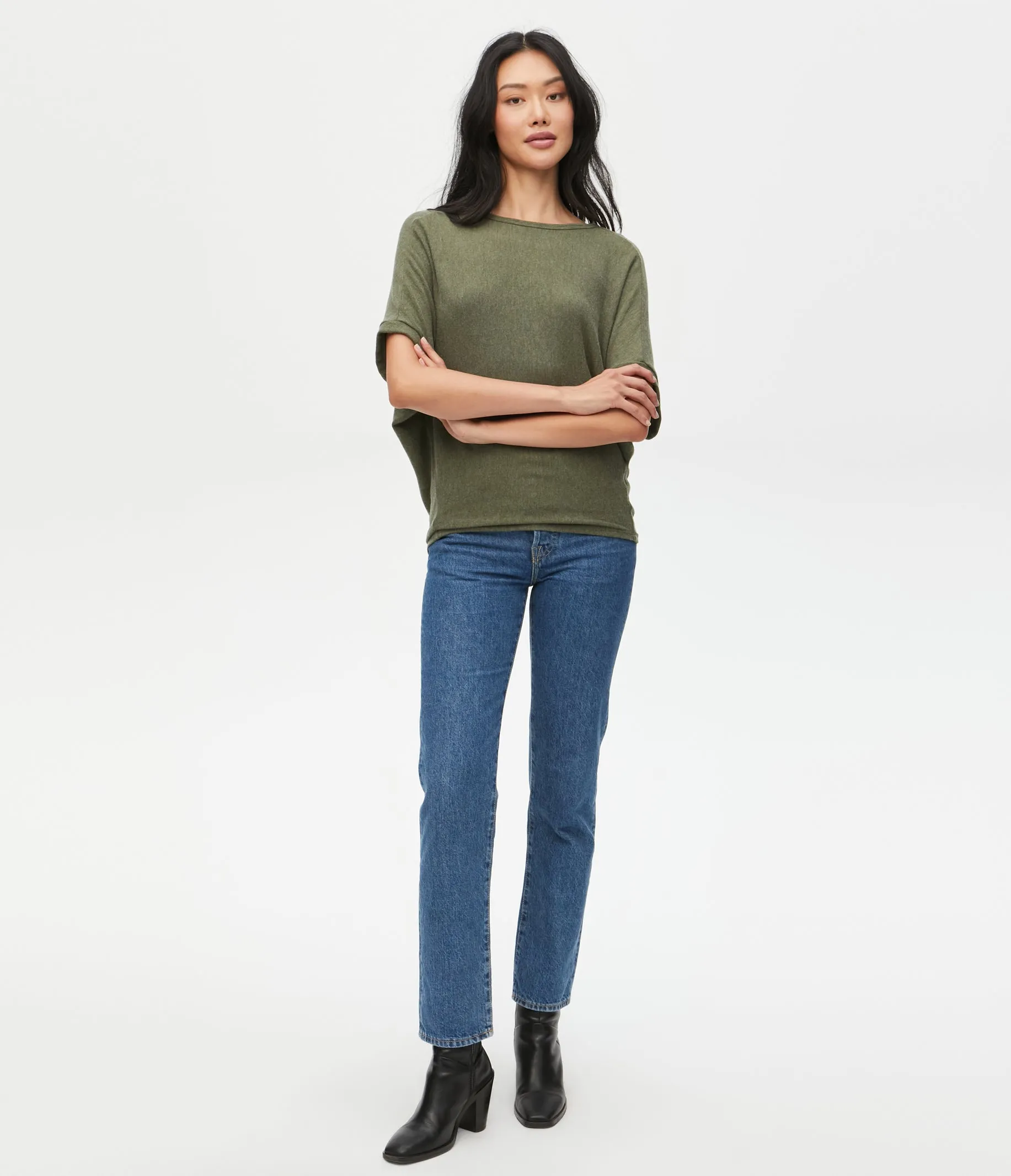 Ellie Elbow Sleeve Top