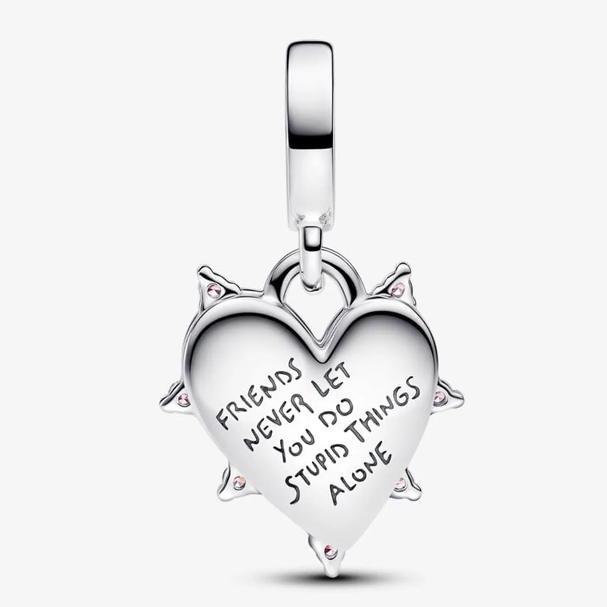 Festivel Pumpkin Skull Mouse Apple Queen Friendship Daughter Mother Charms for Women Bracelets and Necklaces in 925 Sterling Silver with Cubic Zirconia,Jewelry Dangle Beads