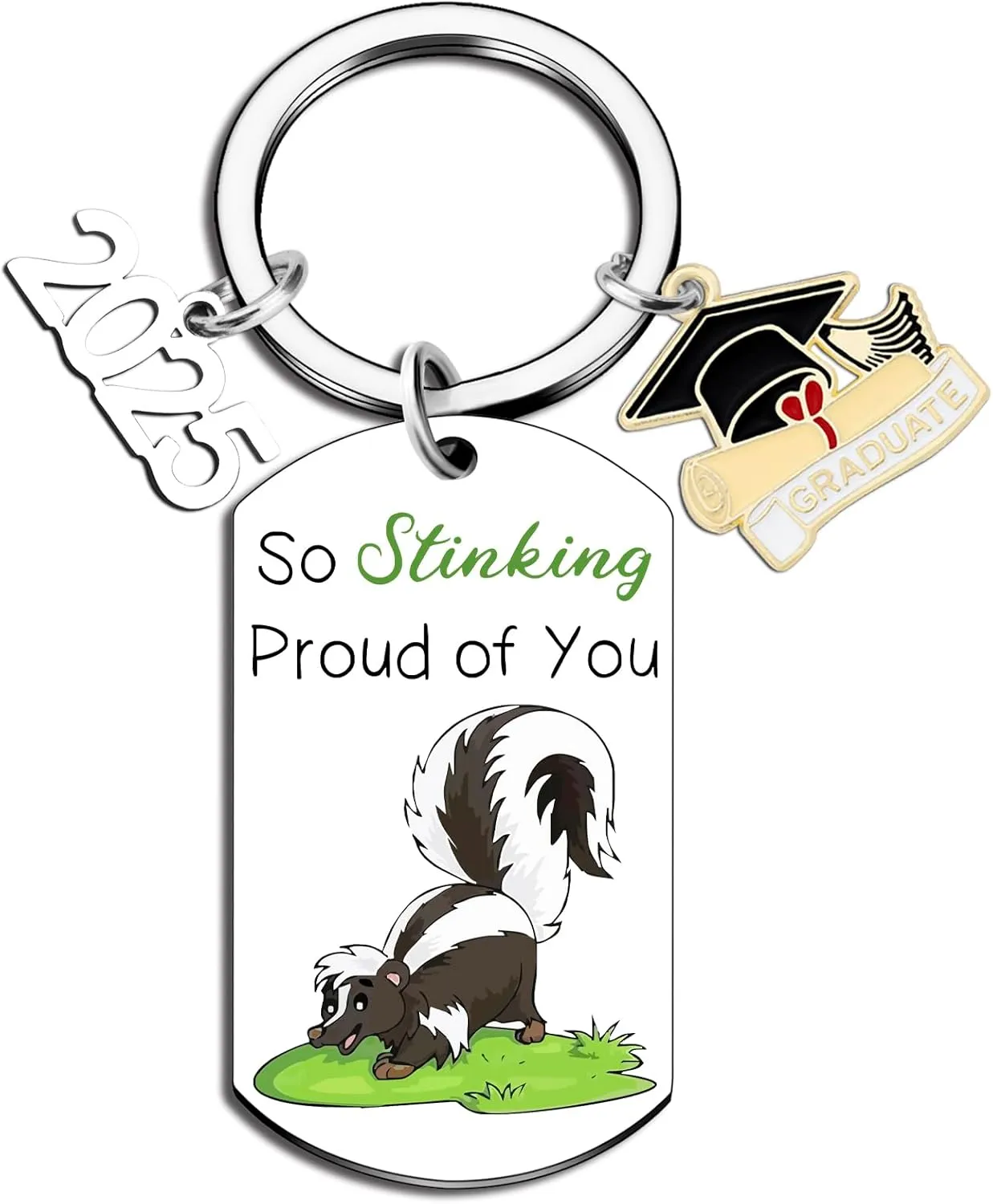 Graduation Gifts For Him Her Class Of 2025 Graduation Decorations 2025 Graduation Keychain Congratulations Gift Law School Senior 2025 Accessories