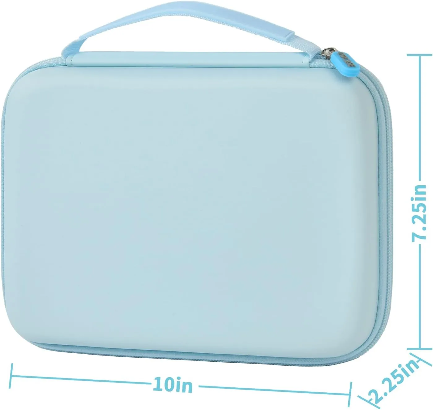 GWCASE Ring Organizer Storage Case - Jewelry Ring Display Collector Box with 42 Slots. Rings Tray Holder Showcase Fits for 50  Rings, Earrings, Brooches and Cufflinks (Box Only)-Blue