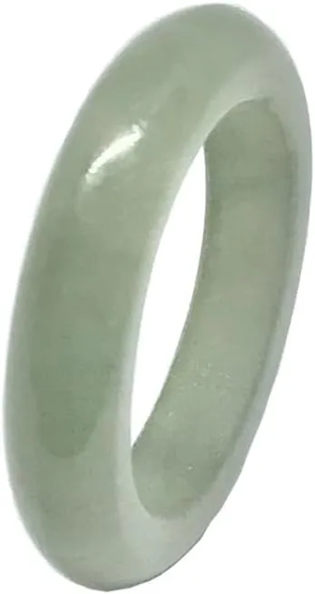 Handmade Natural Jade Ring for Women - Lucky Gift