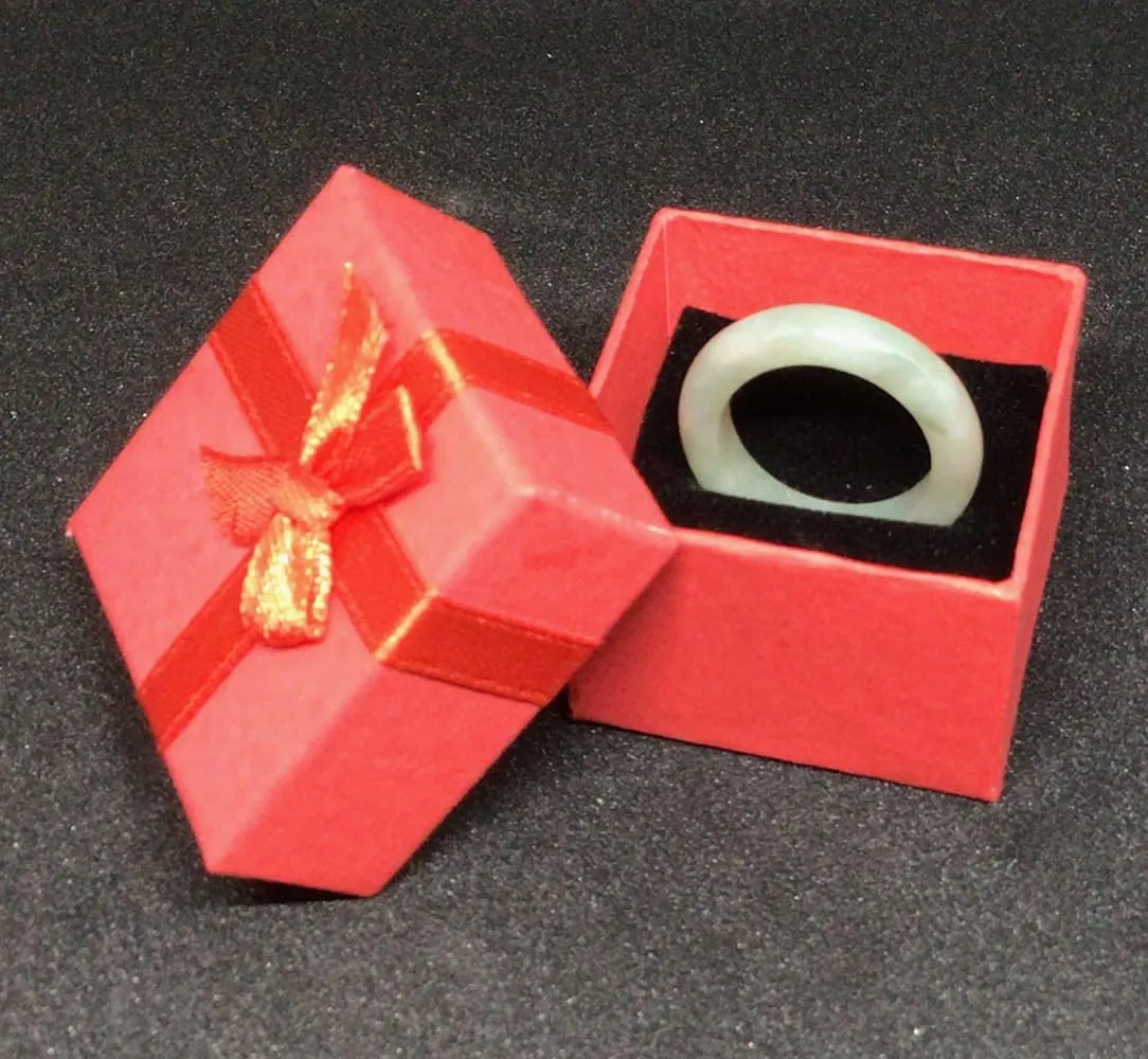 Handmade Natural Jade Ring for Women - Lucky Gift