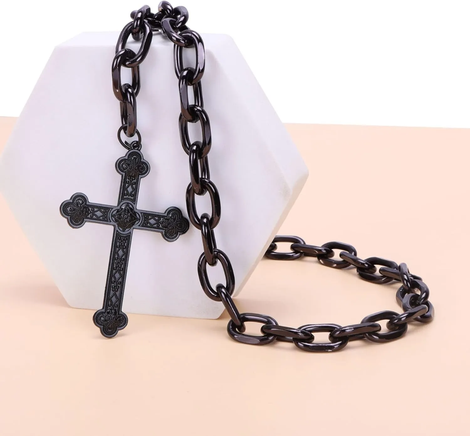 Jean Chains for Men Women Punk Hip Hop Pants Chain Gothic Black Cross Pant Chain Spider Web Spider Rivets Ghost Emo Accessories Halloween Cosplay Grunge Jewelry