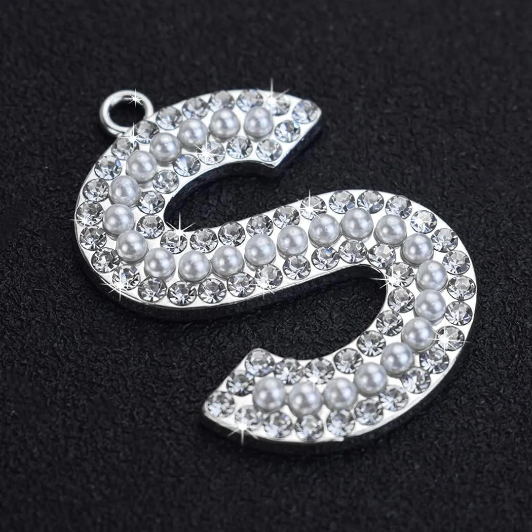 Letter Pendant Initial Necklace for Women Letter Necklace Family Name Necklace for Men Letter Chain A-Z Alphabet Pendant Necklaces Charms Jewelry for Birthday Anniversary