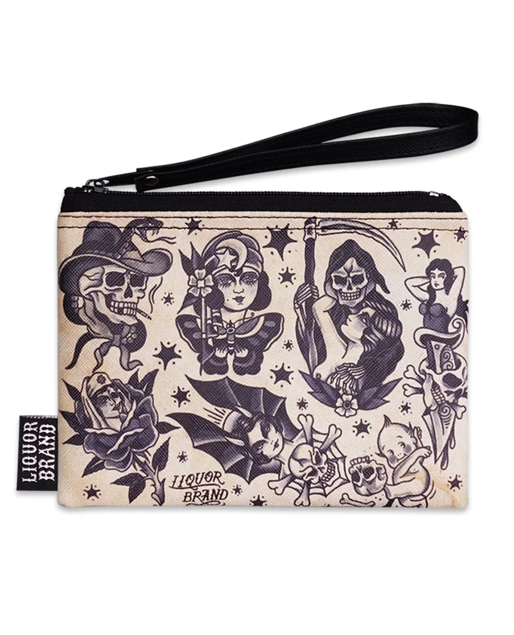 Liquorbrand Makeup and Coin Purse Traditional Flash