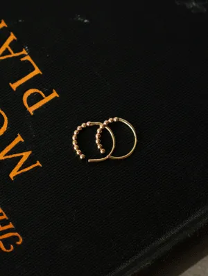 Millie Huggie Hoop in 14kt Gold Fill Single
