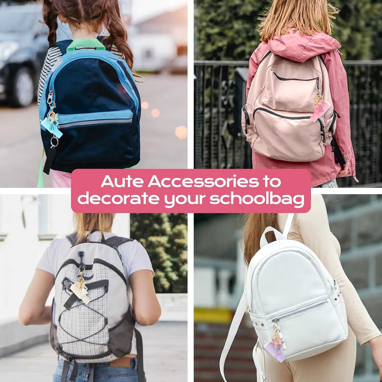 Mini Tumbler Keychain Chapstick Holder, Stanley Cup Accessories,Cute Key Chains for Women Purse Handbag Backpack