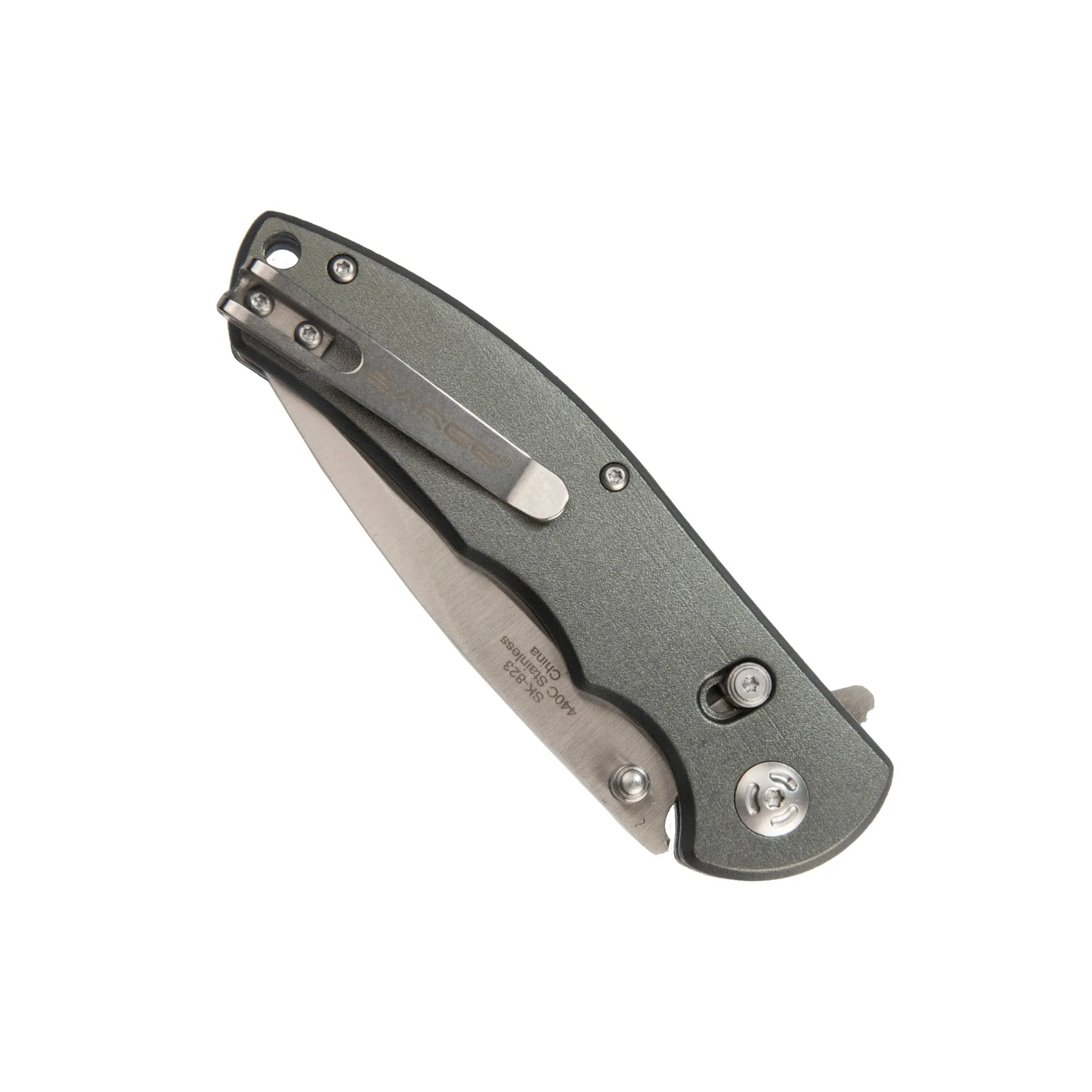 Onyx - Gray Rock Lock Folder Knife