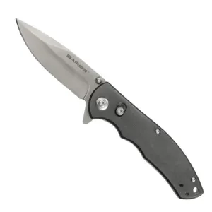 Onyx - Gray Rock Lock Folder Knife