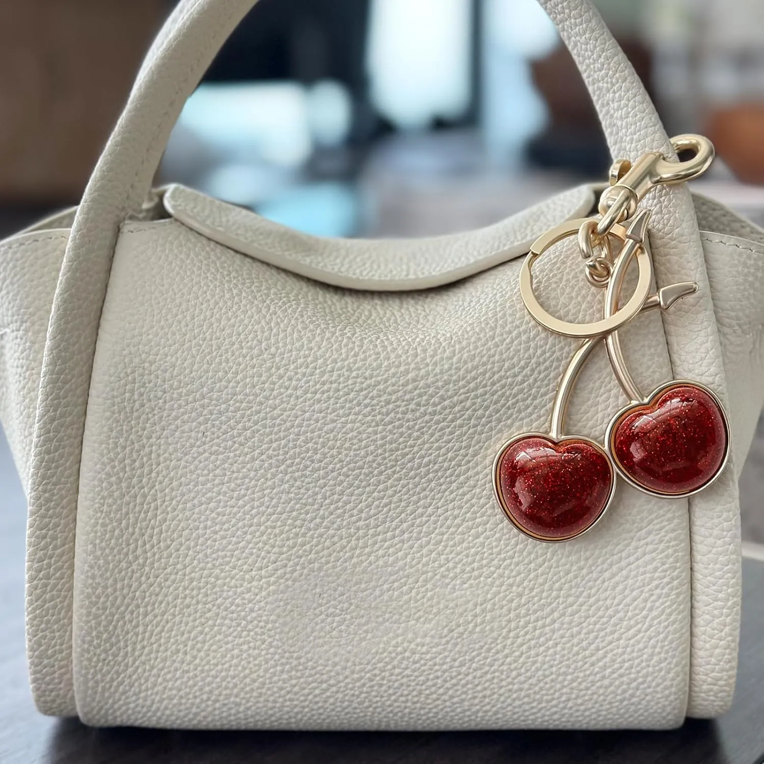 Pear Keychain,Bag Charms,Purse Charms for Handbags,Key Chains Accessories Decor for Women