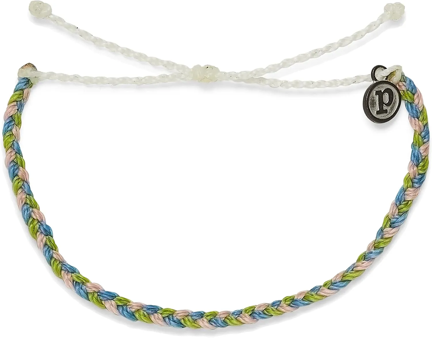 Pura Vida Bracelet Mental Health Awareness 2022 Mini Braided Bracelet - Adjustable & Waterproof, String Bracelet for Women - Stackable Bracelets, Handmade Braceletss - One Size