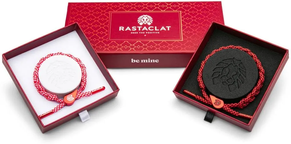Rastaclat Braided Love & Couples Bracelets for Women and Men - I Love U Collection | Adjustable Stackable Bracelets Braided by Hand | Great Gifts for Men, Women, Teens & Couples