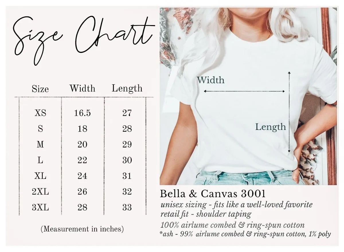 Retro Teach Stripes Bella Graphic Tee