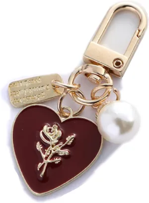 Rose Love Key Chain Cute Keychain Keychains For Women Fashion Anime Key Chains Key Chain Initial