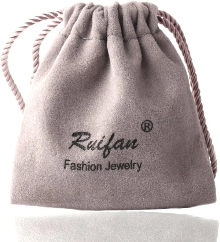 Ruifan 6-30PCS Non Pierced Stainless Steel Clip on Closure Round Ring Fake Nose Lip Helix Cartilage Tragus Ear Hoop Earrings Jewelry 20G