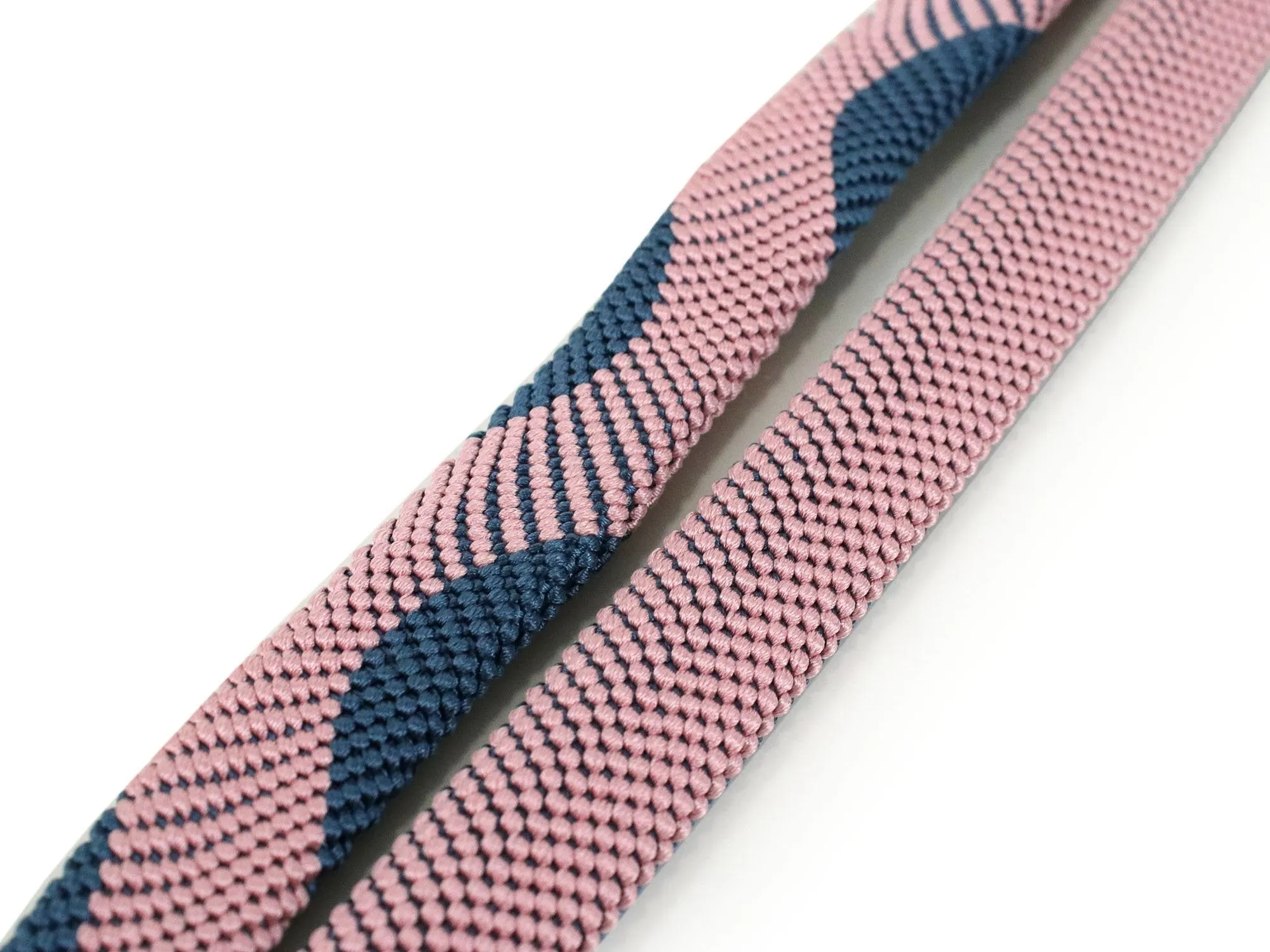 Silk Obijime Kimono Cord/ Kimono Accessory, Pink Navy