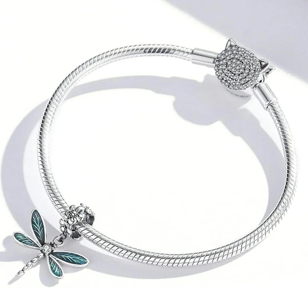 Sterling Silver Infinity Charms for Bracelets Necklaces Family Forever Cubic Zirconia Charm Jewelry Gifts for Women