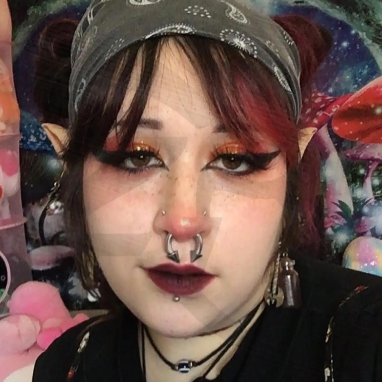 ZS Surgical Steel Spiked Horseshoe Circular Barbell, 00G 0G 2G 4G 6G 8G 12G 16G PA Rings, CBR Nose Septum Nipple Tragus Lip Ear Body Piercing Jewelry